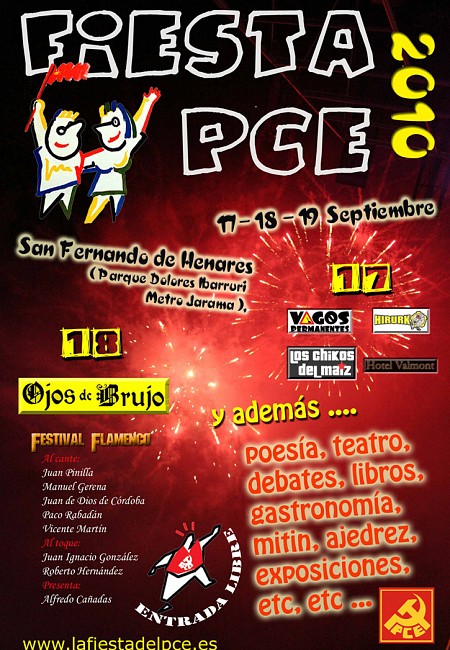 Fiestas del PCE 2010