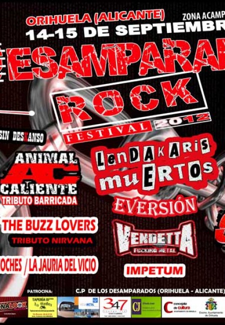 Desamparados Rock 2012