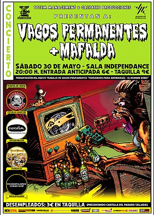 Vagos Permanentes + Mafalda (Presentacion primer vol. Fenomenos para anormales)