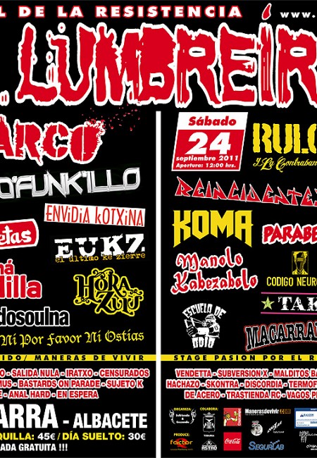 Aupa Lumbreiras!! 2011