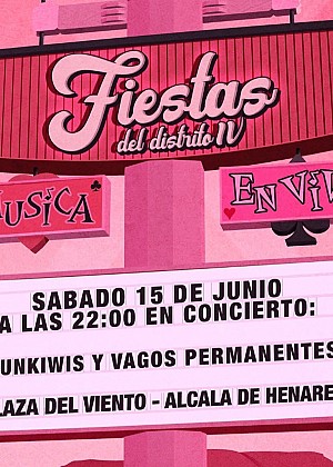 Fiestas del Distrito IV: Funkiwis + Vagos Permanentes