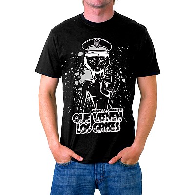 Camiseta Que Vienen Los Grises (1 tinta)